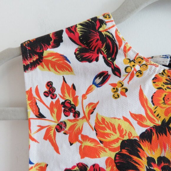 MSGM Floral Sleeveless Dress - Multicolor - Picture 5 of 16